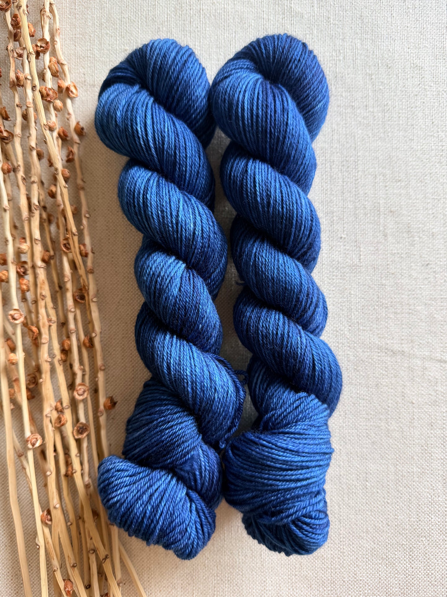 Blue Steel SW Merino Nylon 50g Skein