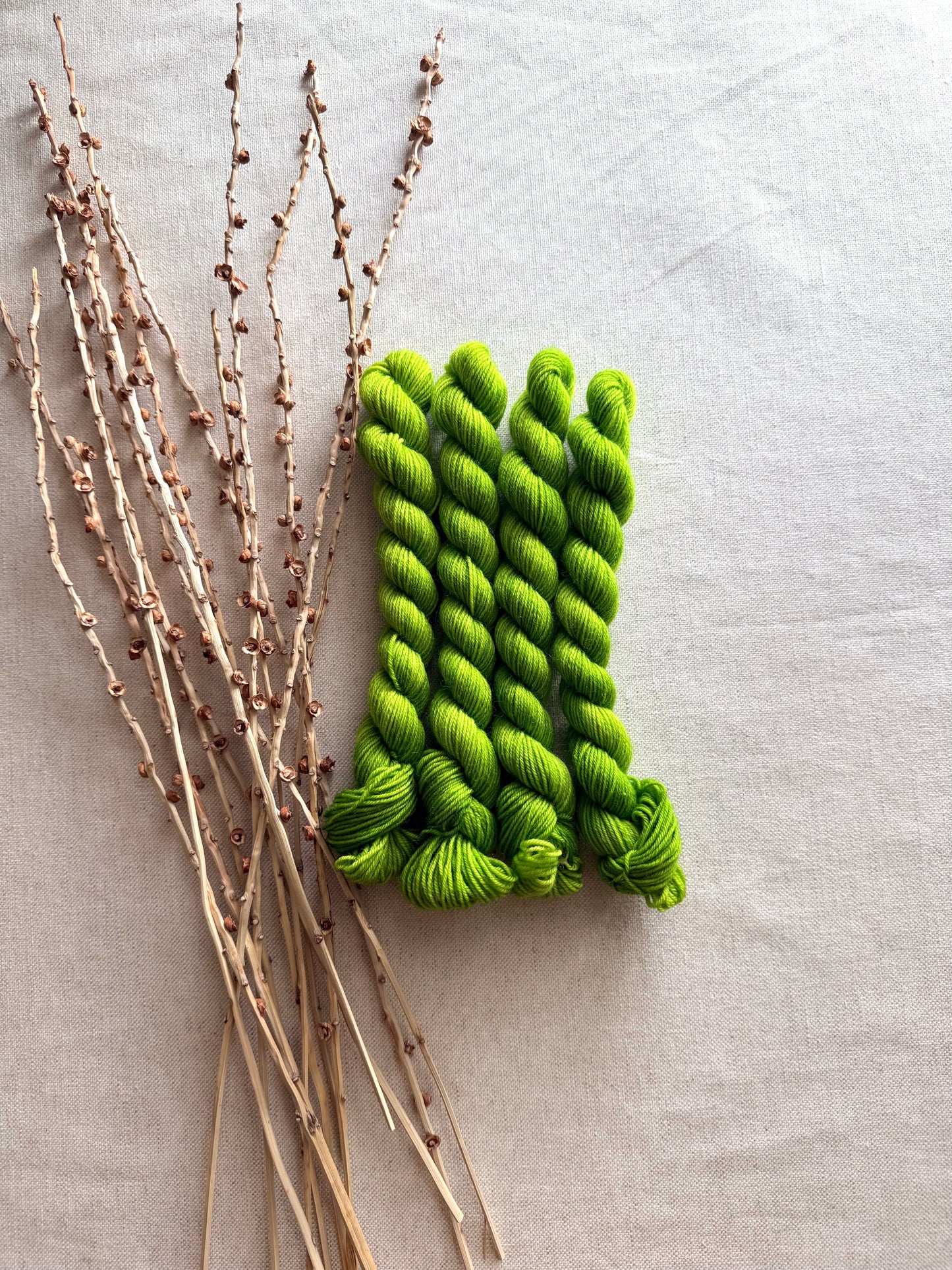 Eeriedescent - SW Wool Recycled Nylon Mini Skein