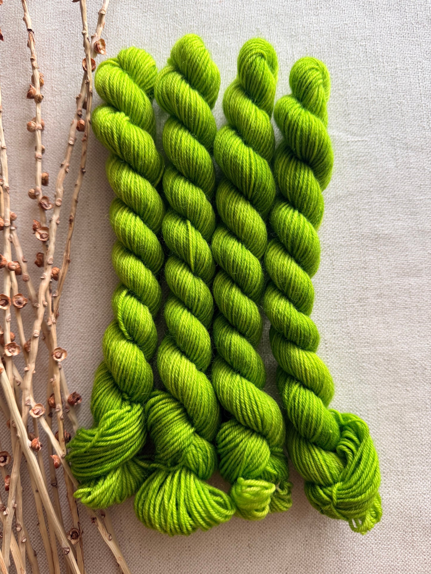 Eeriedescent - SW Wool Recycled Nylon Mini Skein