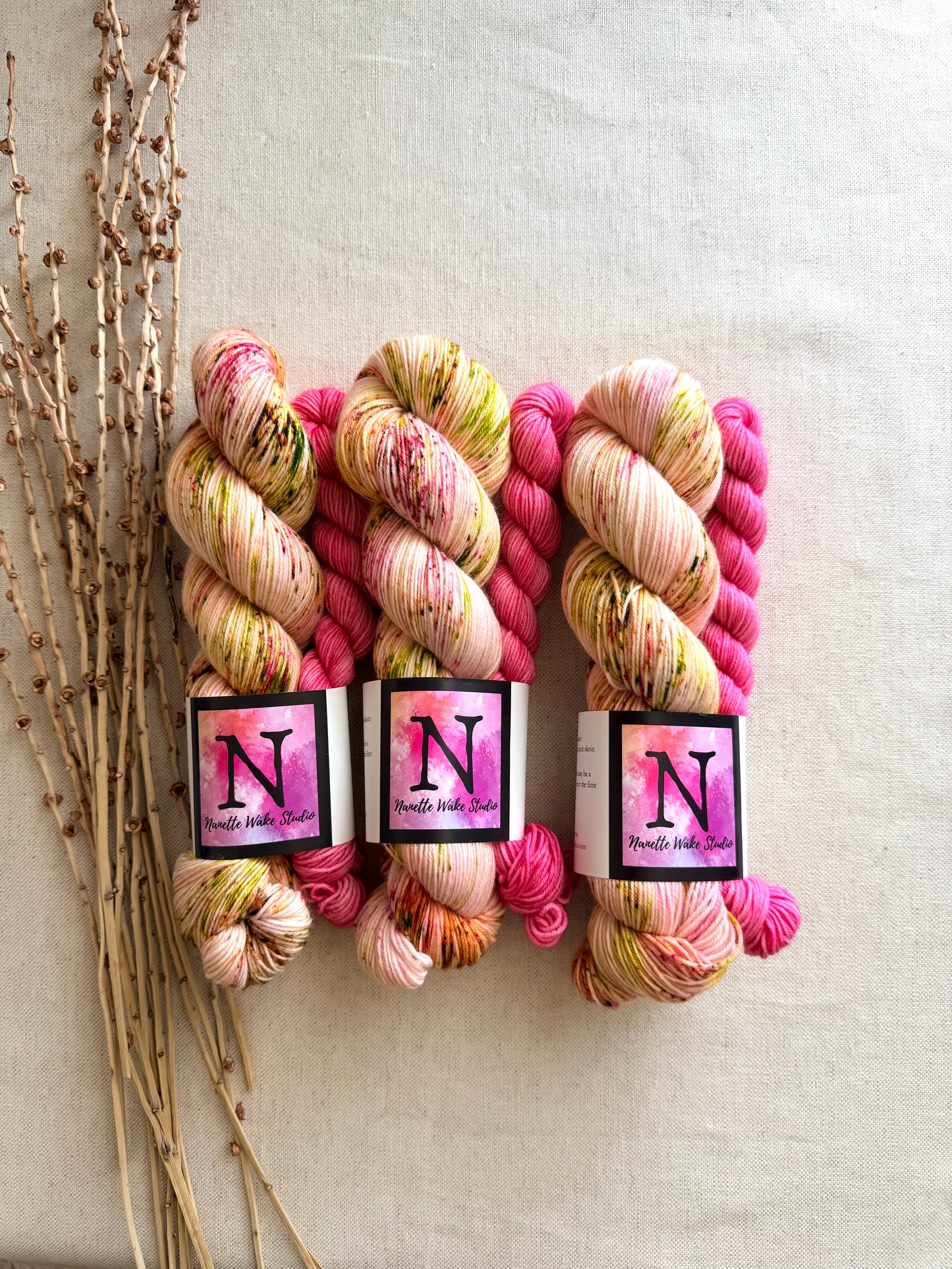 Apple Blossoms Sock Set