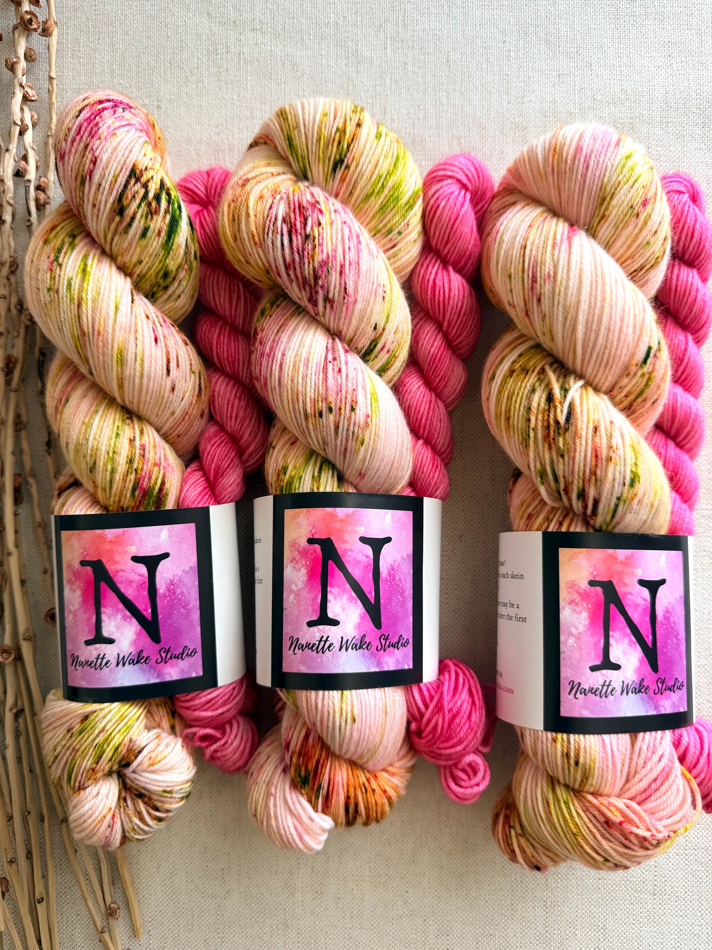 Apple Blossoms Sock Set