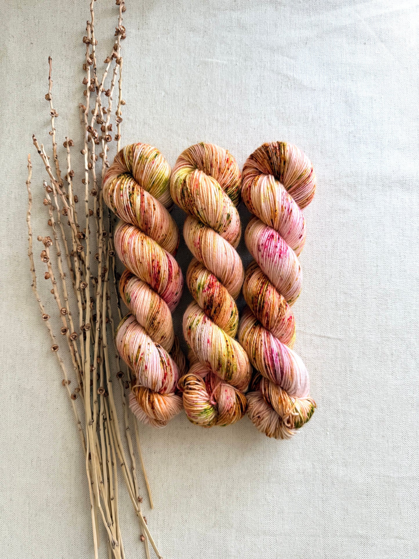 Apple Blossoms - SW Wool Recycled Nylon 100g