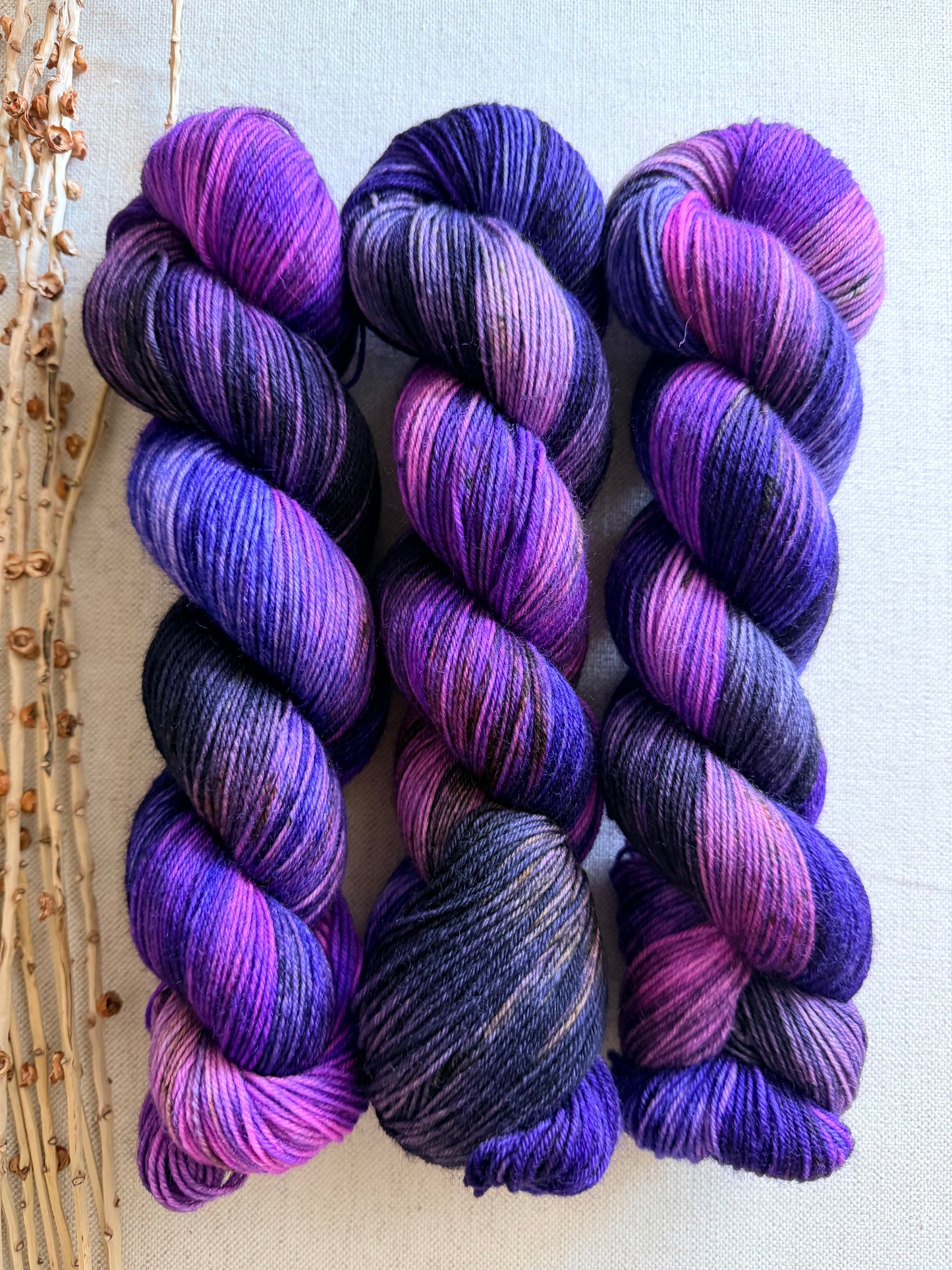 Berry Ice - SW Wool Recycled Nylon 100g