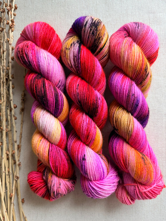 Pie Eating Contest - SW Wool Recycled Nylon 100g