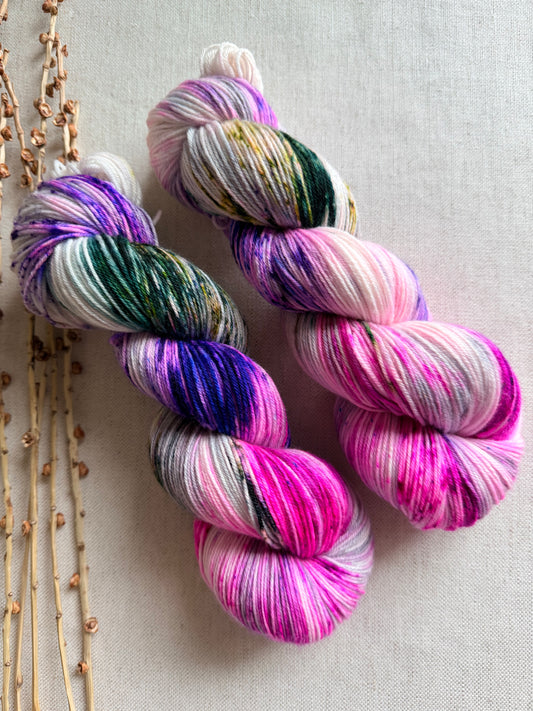 Sweet Pea Vines SW Merino Nylon 100g