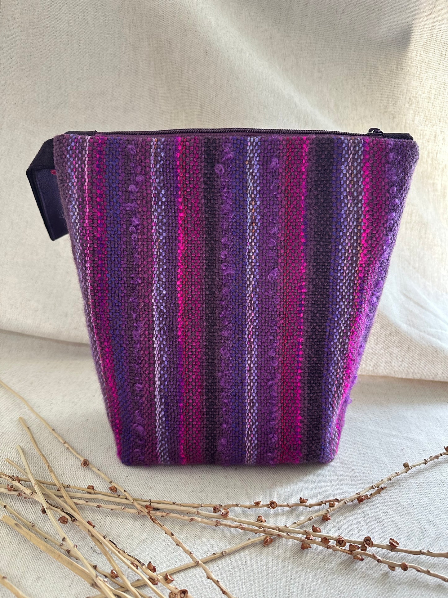 Purple Handwoven Bag