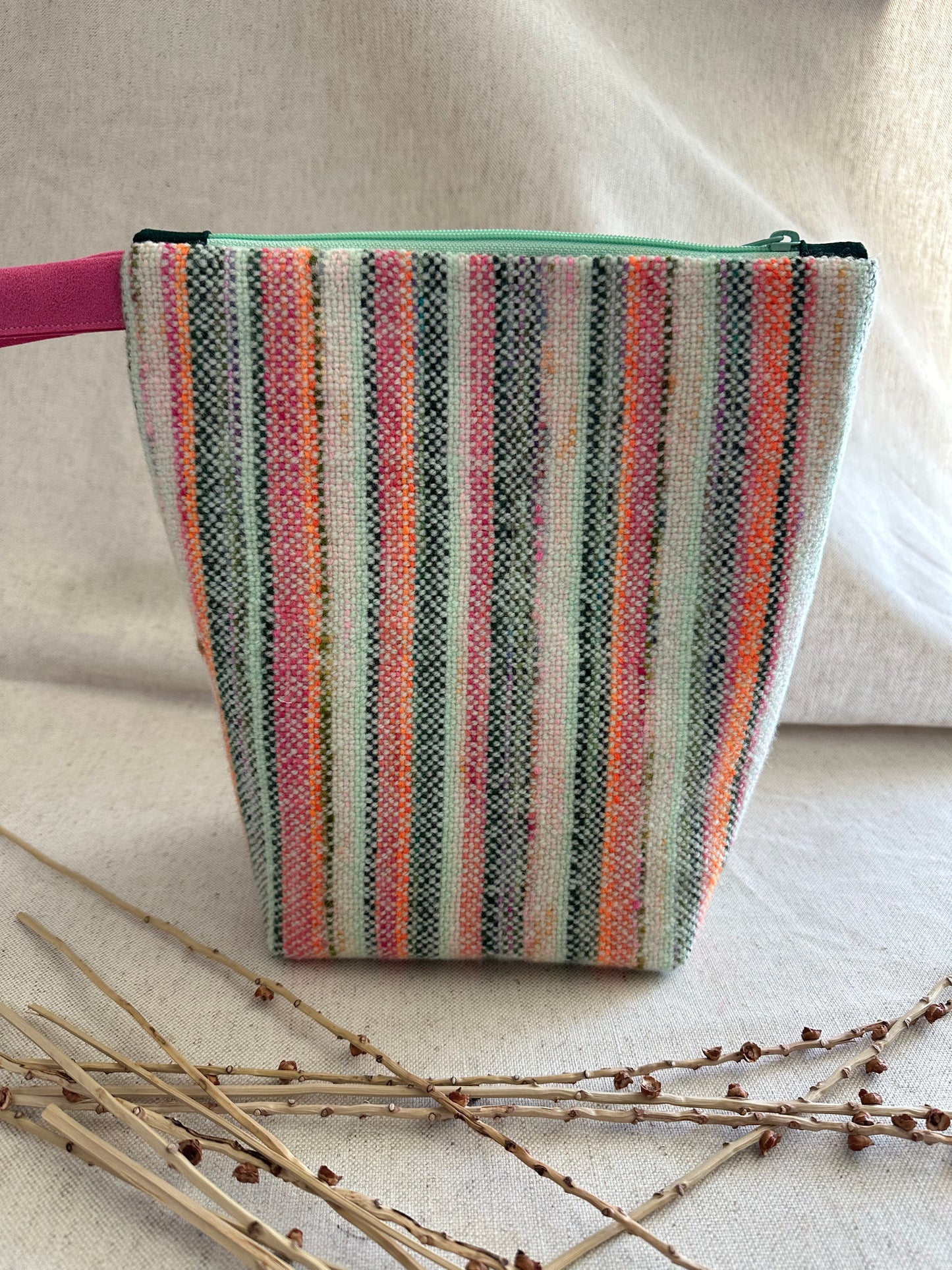 Mint Green Handwoven Bag
