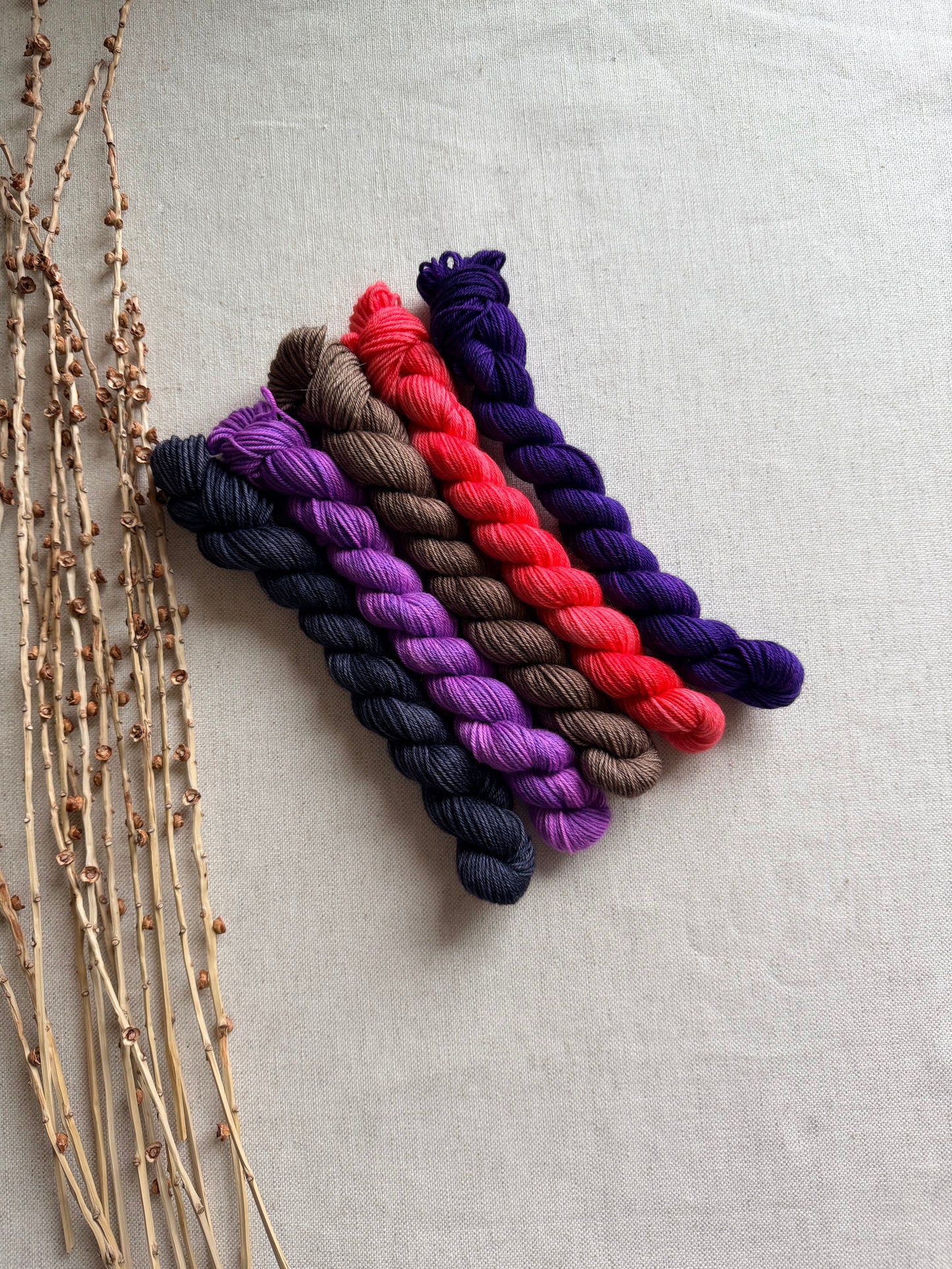 P & J - SW Merino Nylon Mini Skein Set