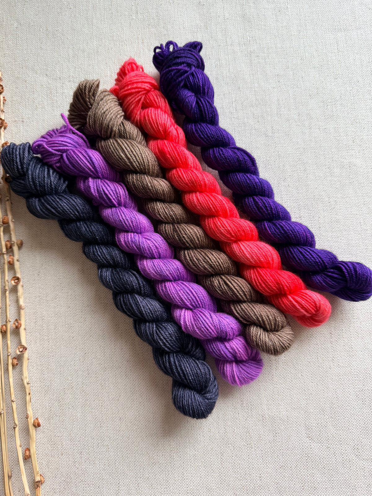 P & J - SW Merino Nylon Mini Skein Set