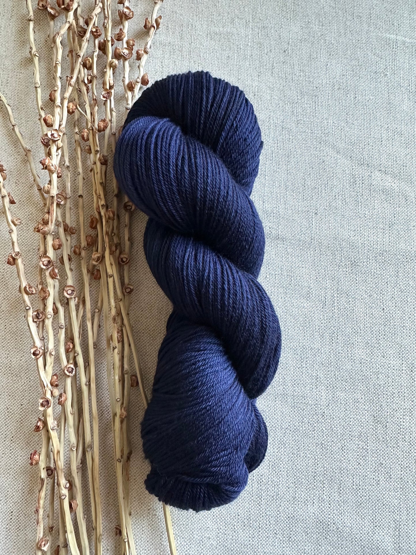 Navy 100g SW Merino Nylon