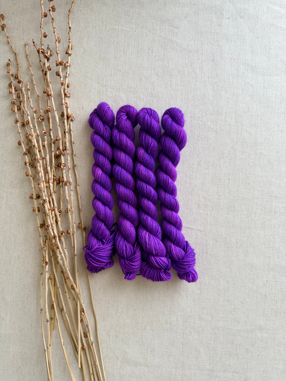 Pop! - SW Wool Recycled Nylon Mini Skein