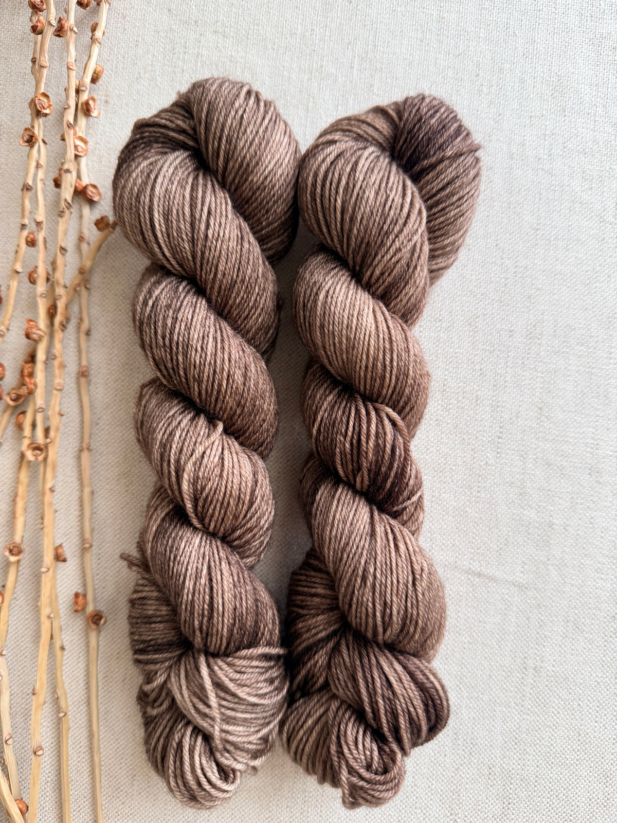 Pecan SW Merino Nylon 50g Skein