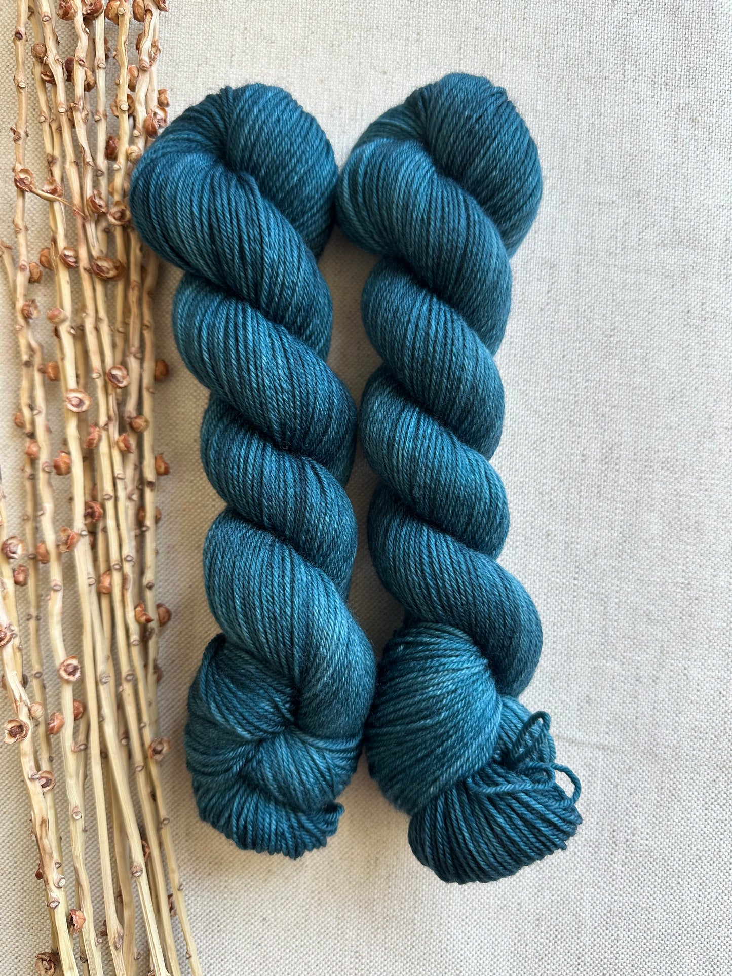 Teal SW Merino Nylon 50g Skein