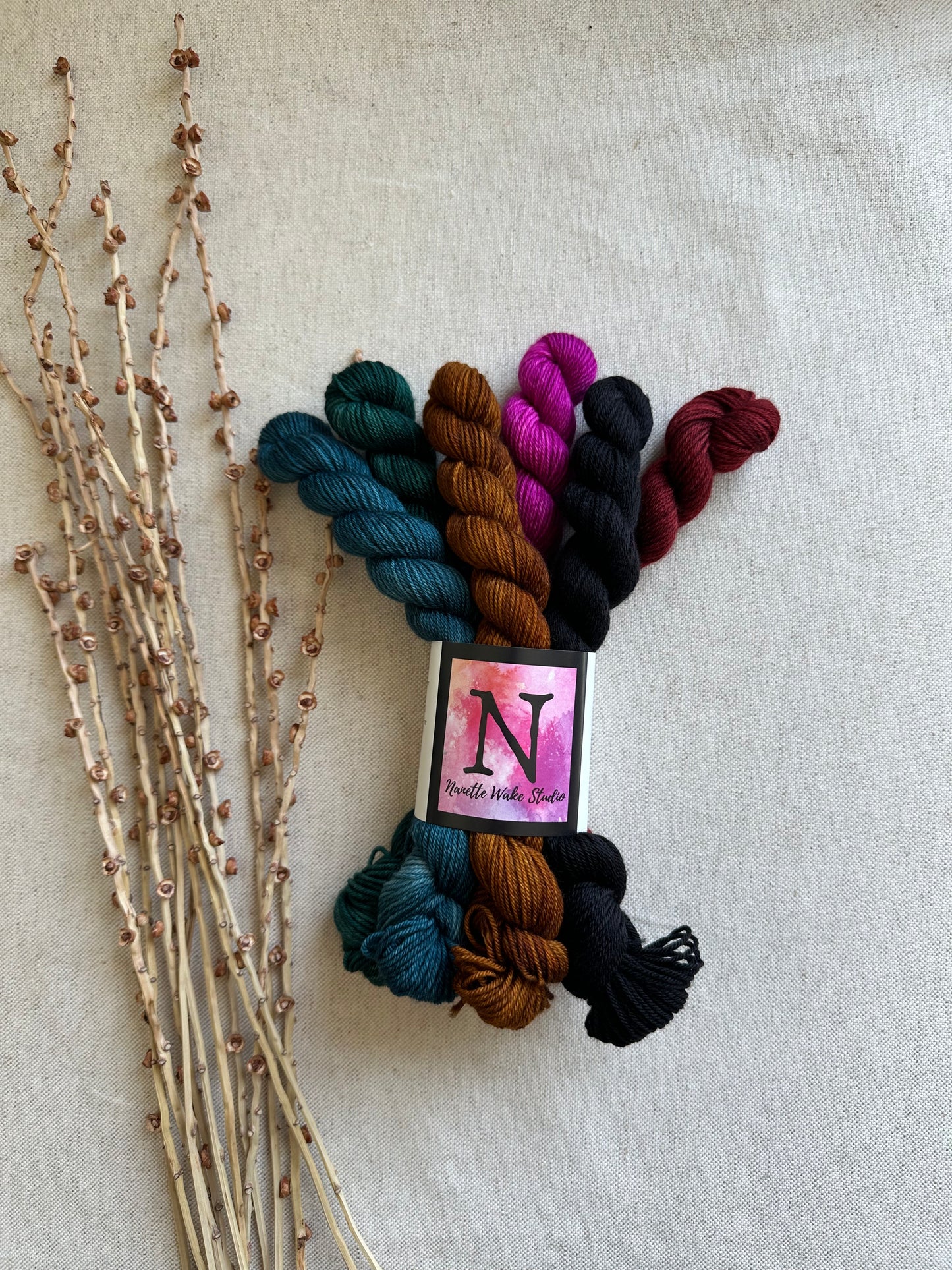 The Kings Jewels - SW Merino Nylon Mini Skein Set