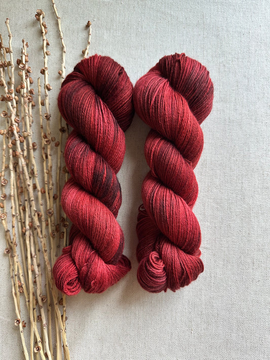 Rostfarbe Merino Untreated