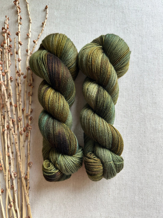Grün Merino Untreated