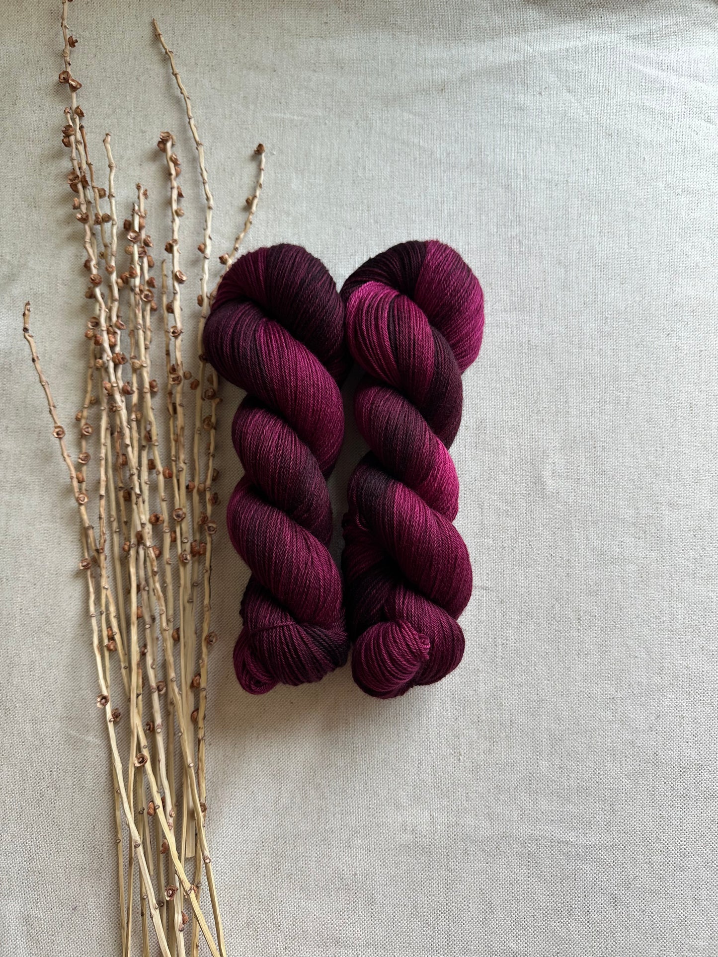 Burgund Merino Untreated