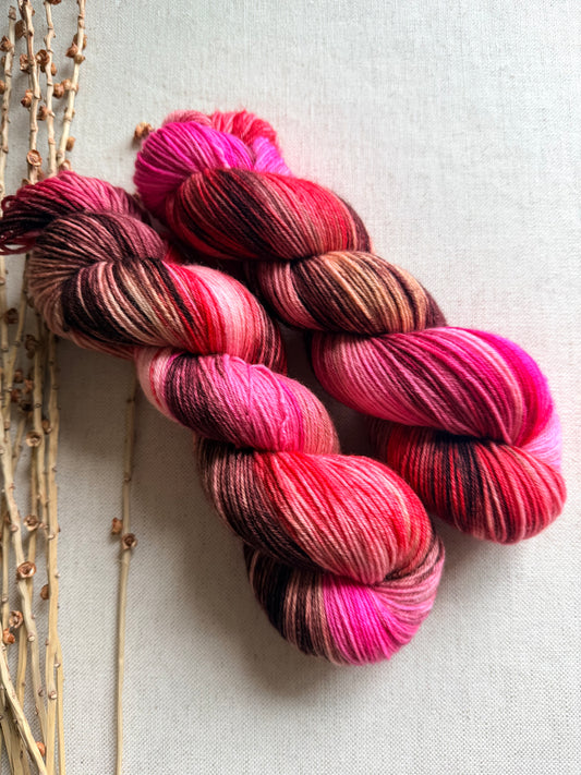 Dancing Pink Elephants SW Merino Nylon 100g