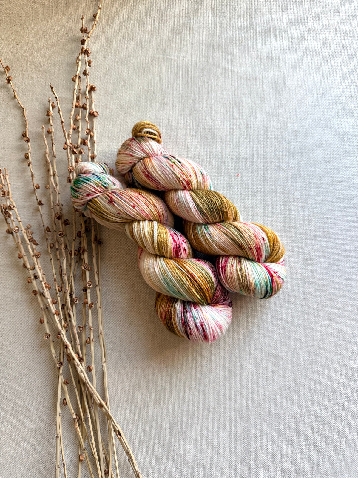 Gingerbread House SW Merino Nylon Yarn