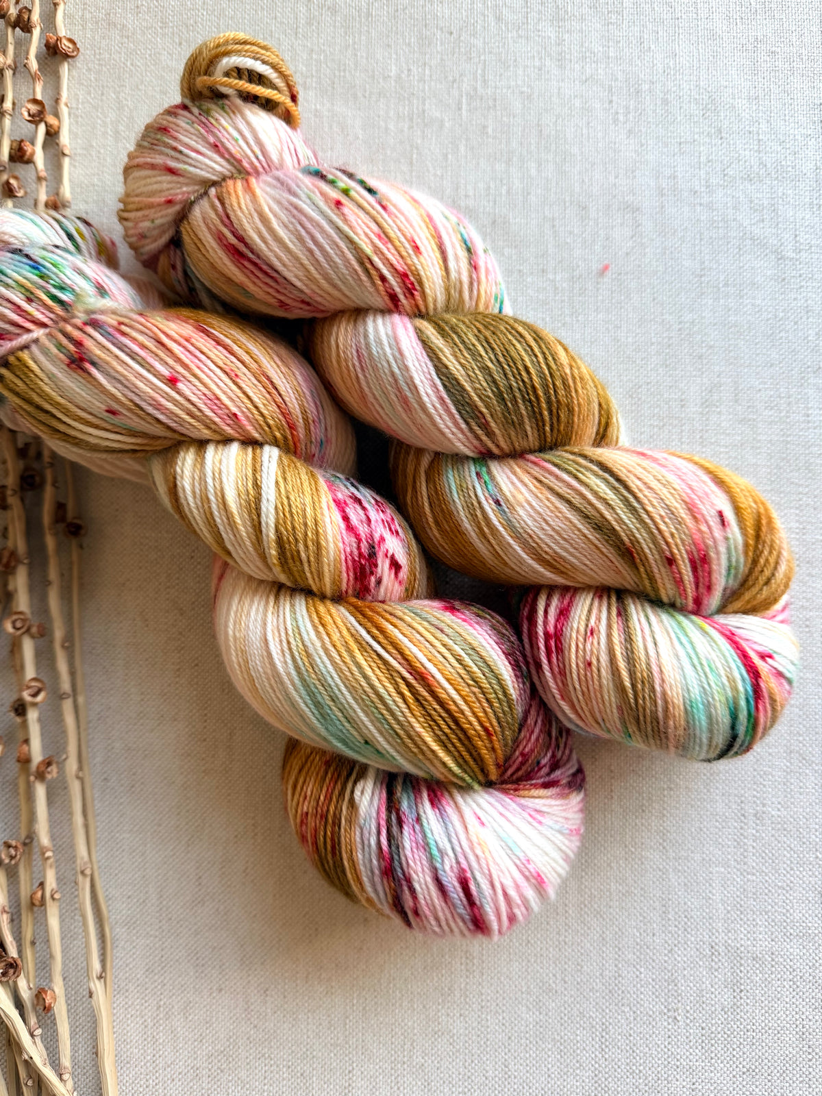 Gingerbread House SW Merino Nylon Yarn