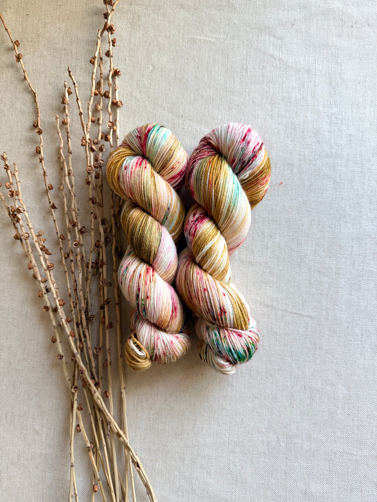 Gingerbread House SW Merino Nylon Yarn
