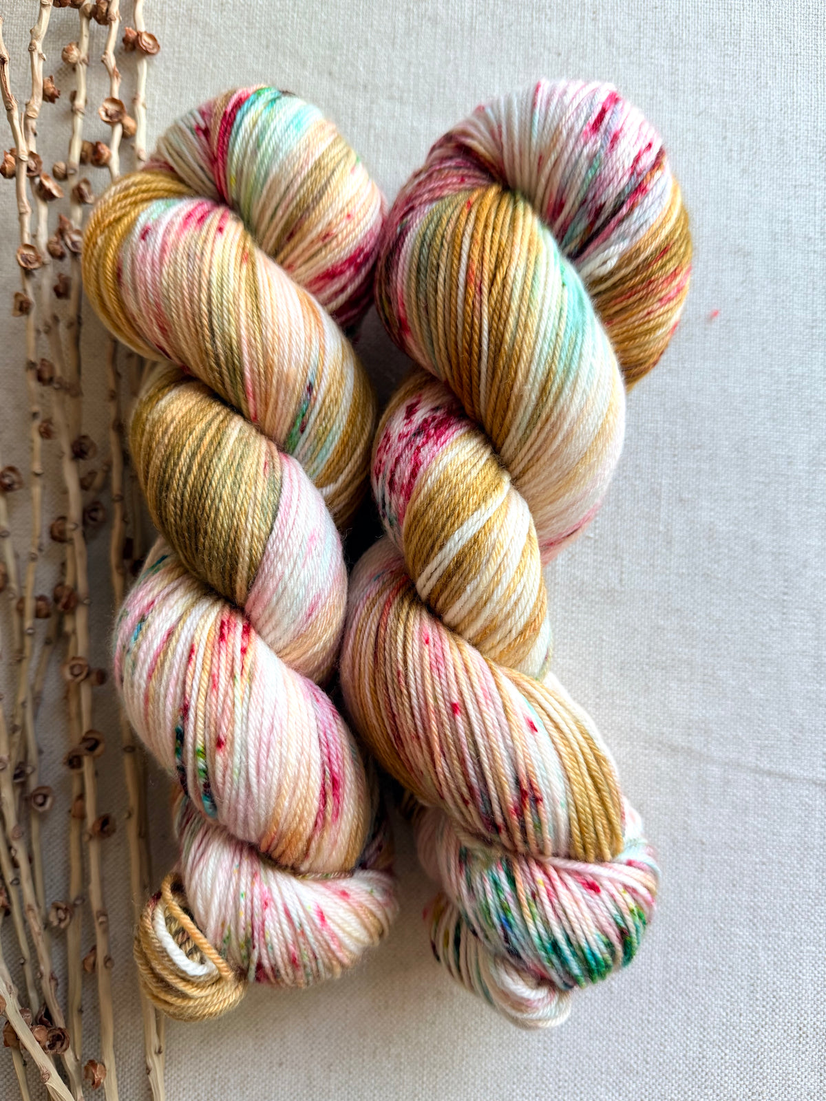 Gingerbread House SW Merino Nylon Yarn