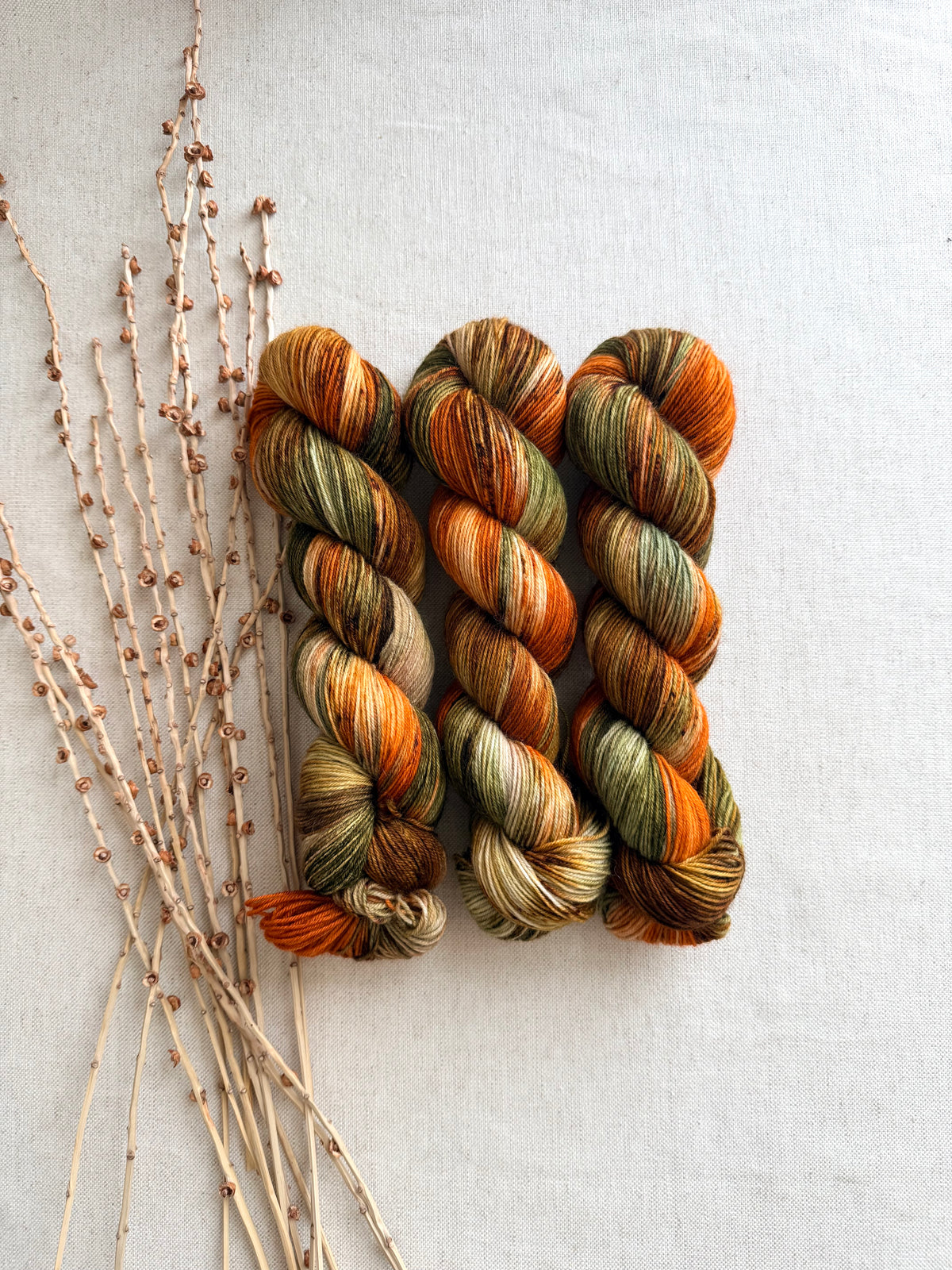 Leafing Into Fall - SW Wool Recycled Nylon 100g