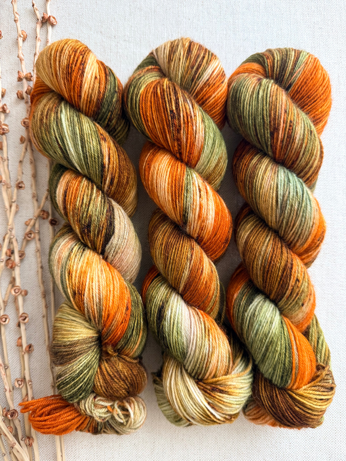 Leafing Into Fall - SW Wool Recycled Nylon 100g