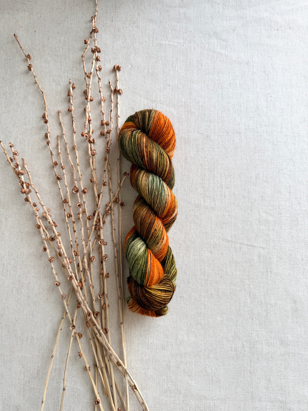 Leafing Into Fall - SW Wool Recycled Nylon 100g