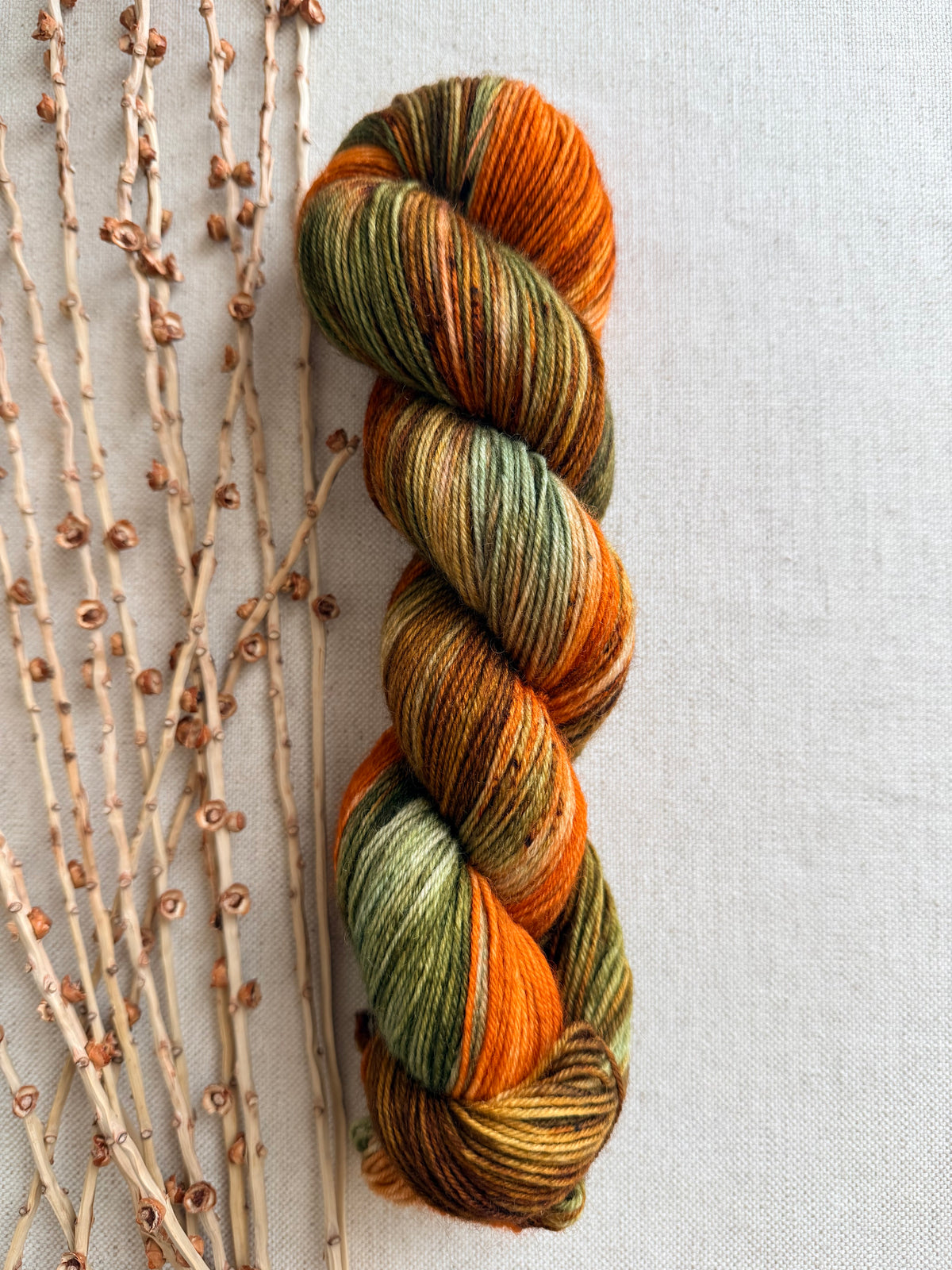 Leafing Into Fall - SW Wool Recycled Nylon 100g