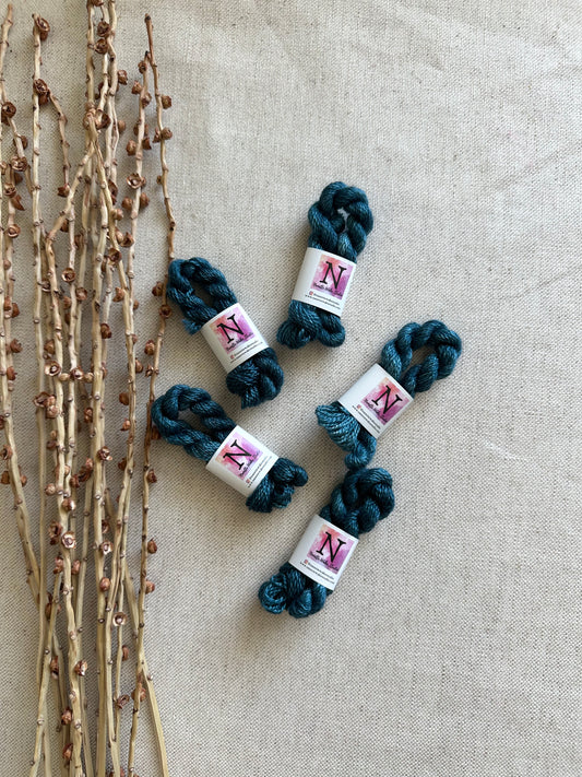 Teal Embroidery Thread