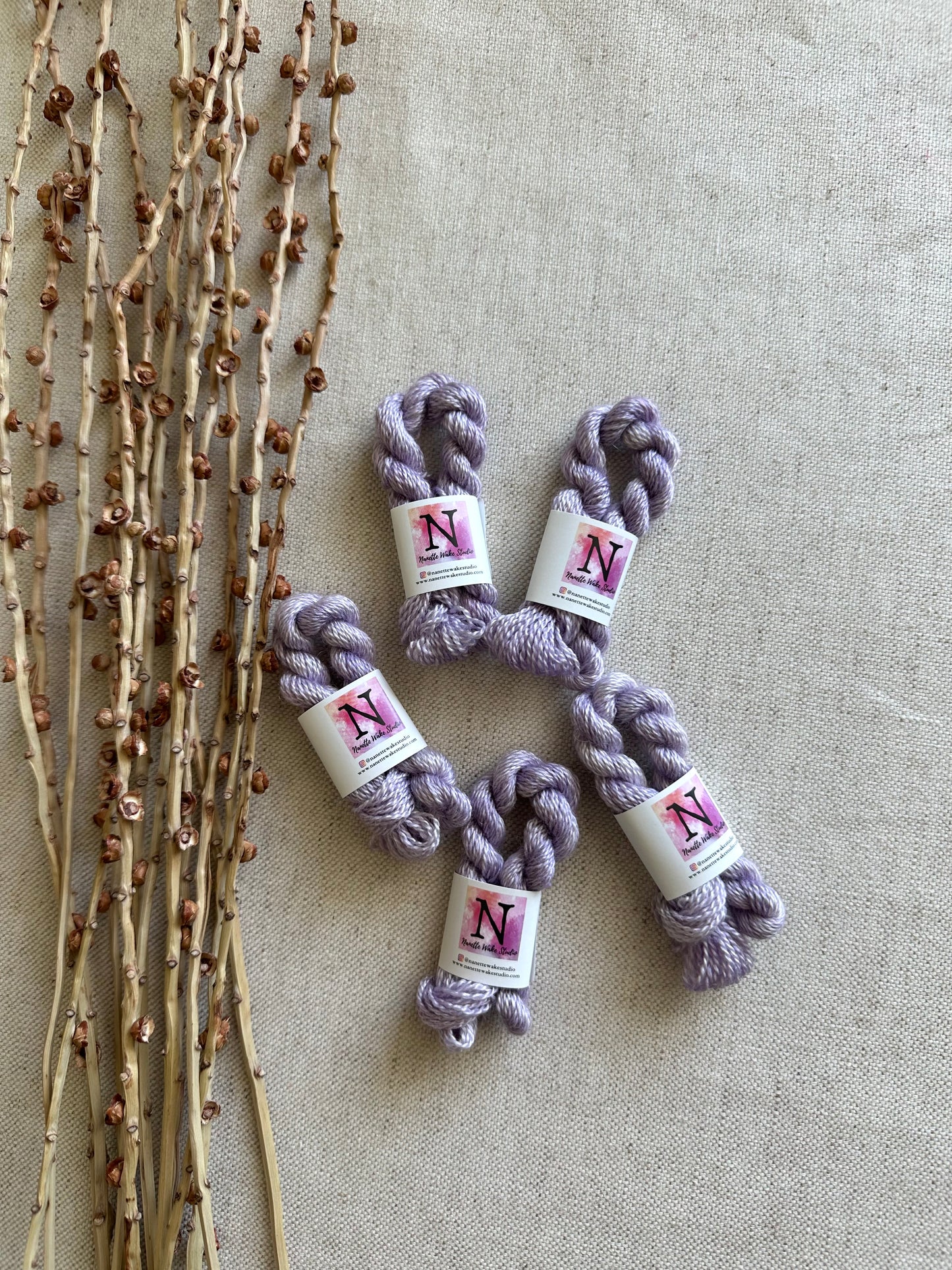 Lavender Embroidery Thread