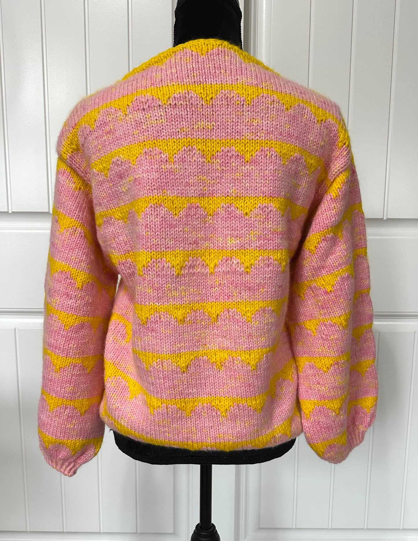 Pink Yellow Sweater