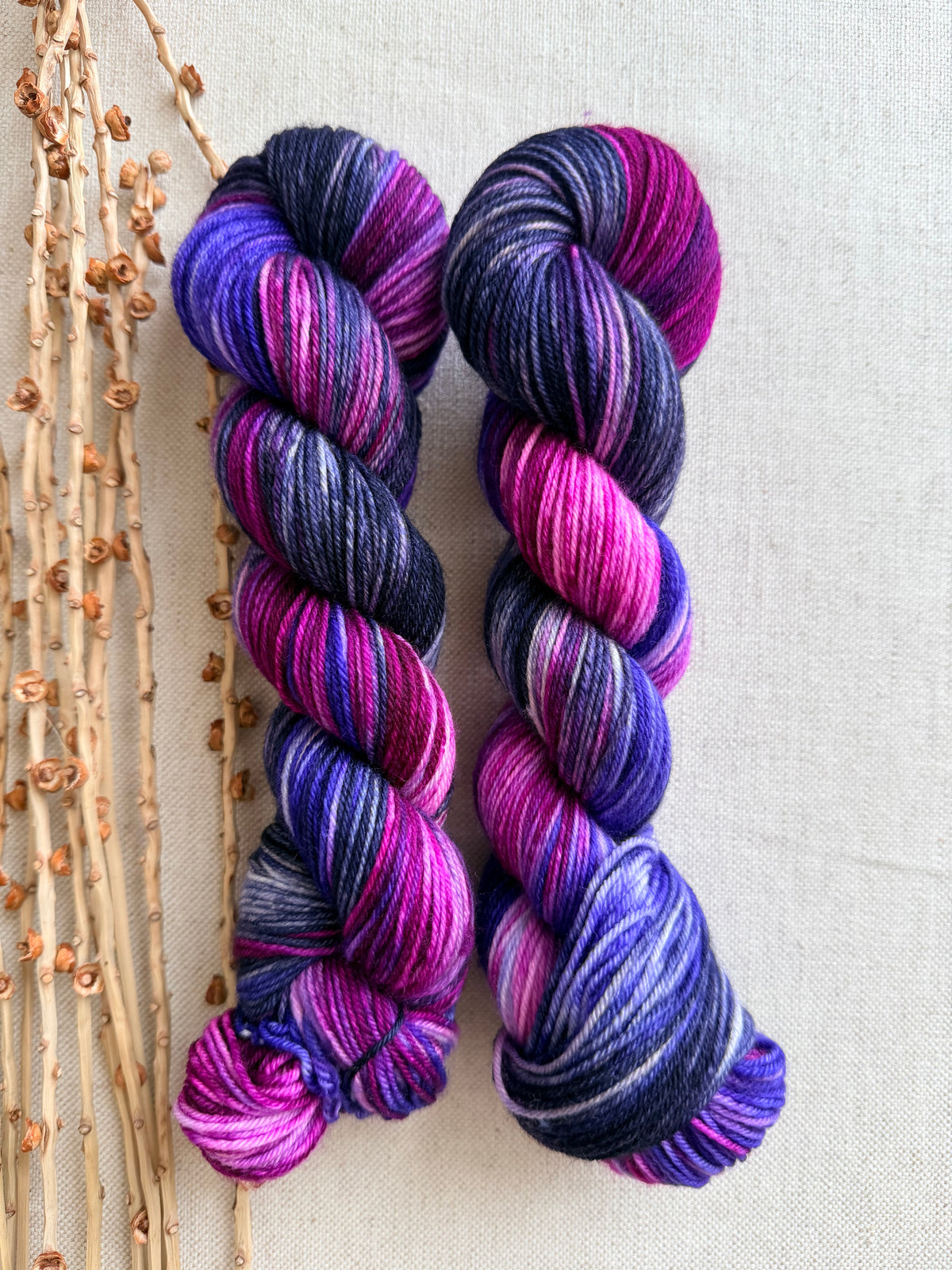 Berry Salsa SW Merino Nylon 50g Skein