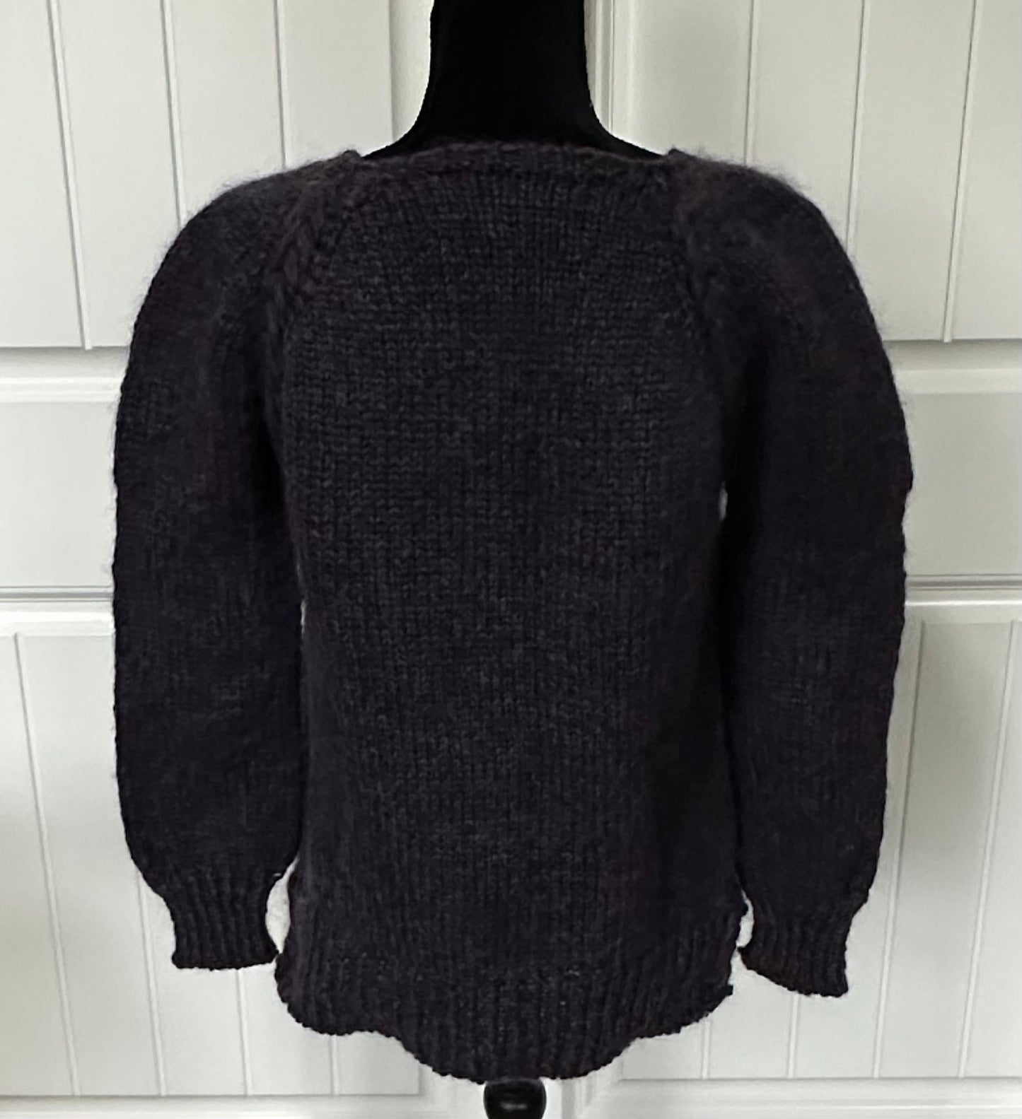 Aubergine Pullover Sweater
