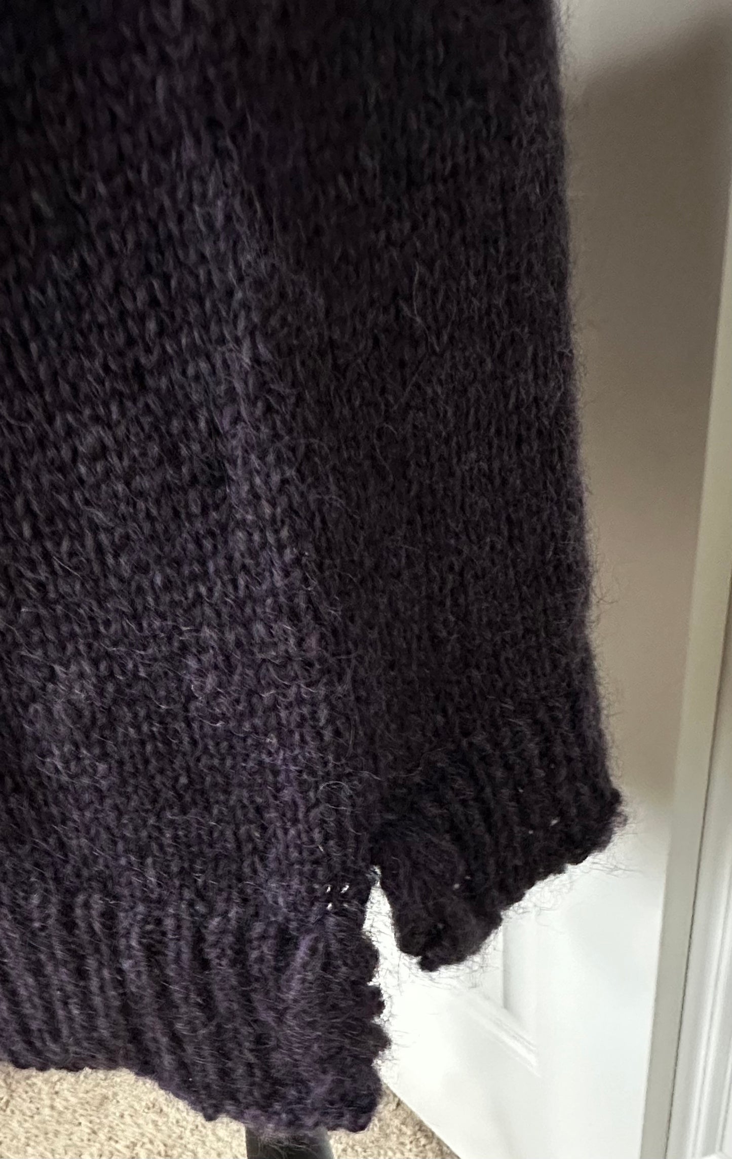 Aubergine Pullover Sweater