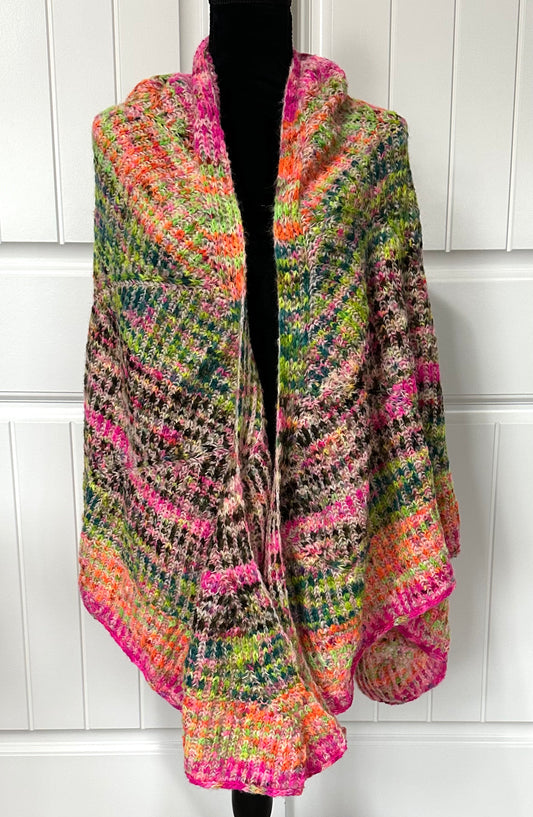 Multi-Colored Large Shawl