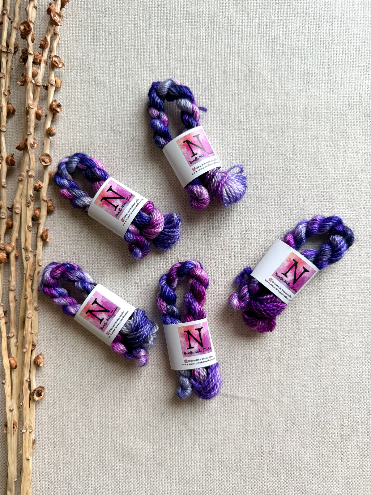 Berry Salsa Embroidery Thread