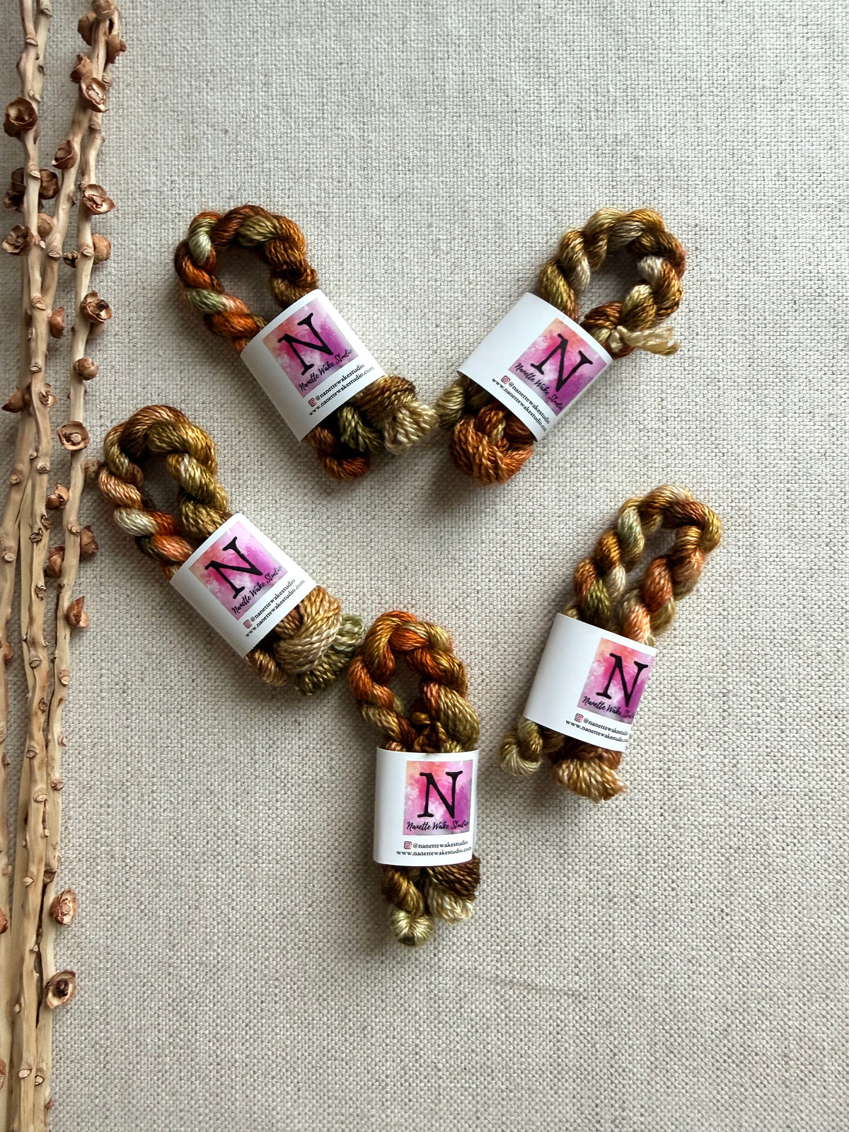 Leafing Into Fall Embroidery Thread