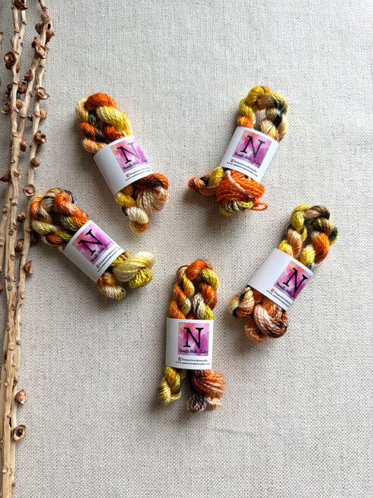 Candy Corn Crush Embroidery Thread