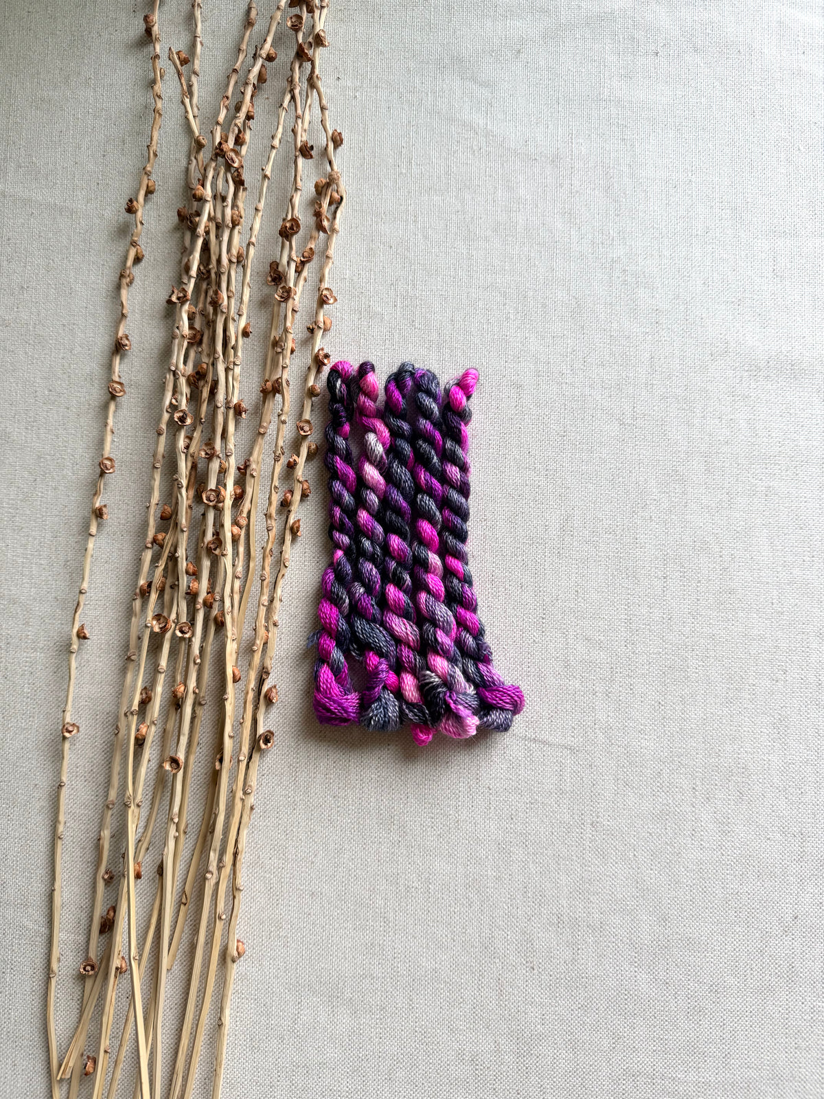 Lipstick Smudges Embroidery Thread