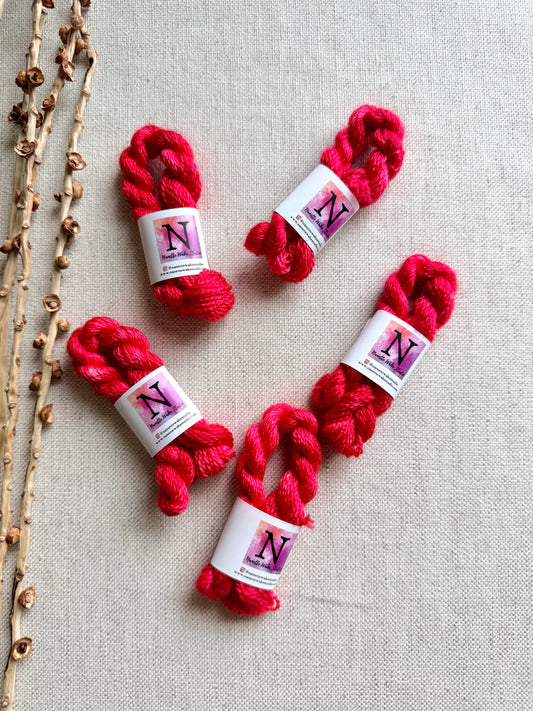 Neon Red Embroidery Thread