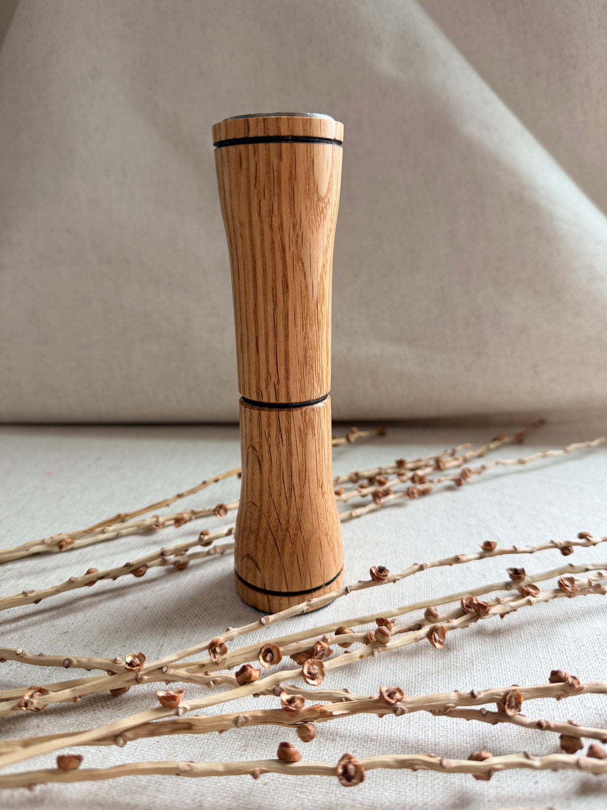 Oak Support Spindle Bowl
