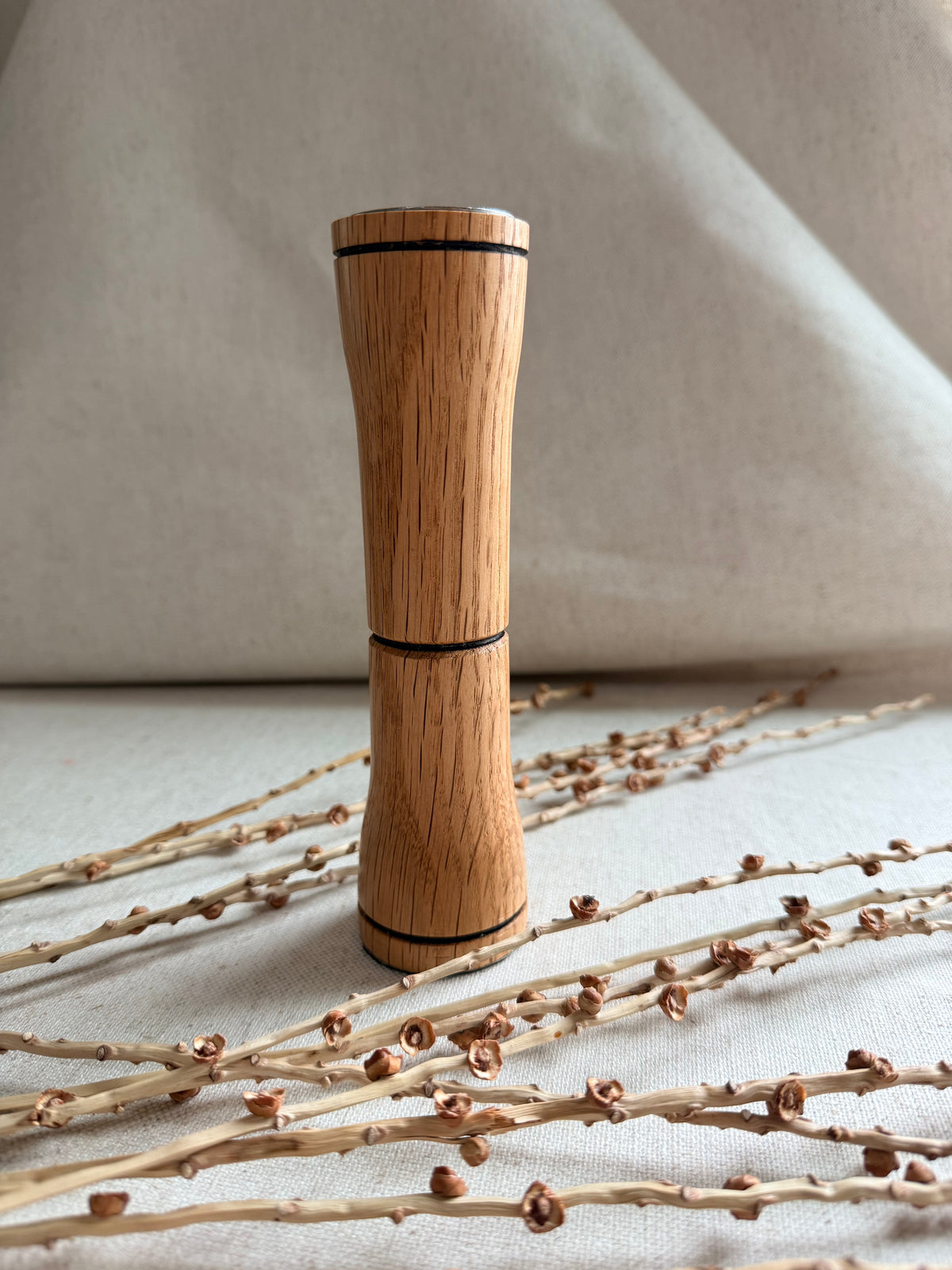 Oak Support Spindle Bowl
