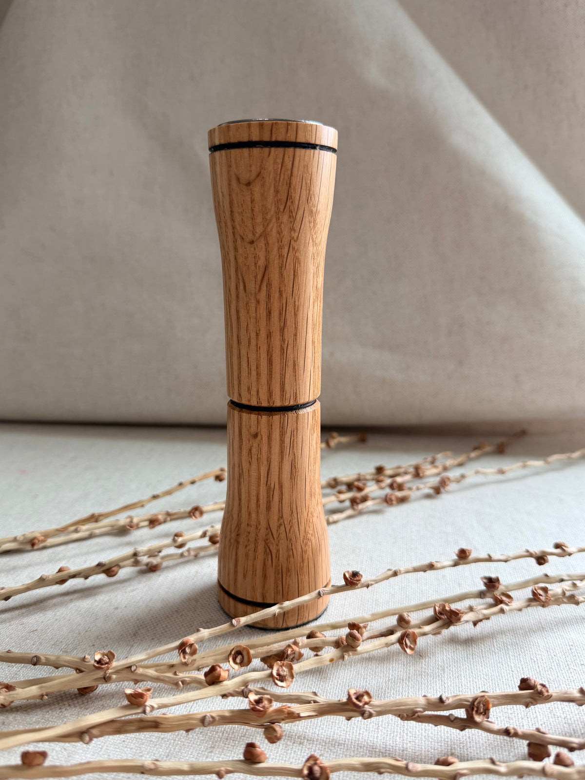 Oak Support Spindle Bowl