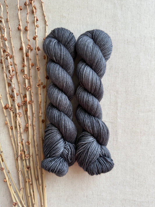 Charcoal SW Merino Nylon 50g Skein