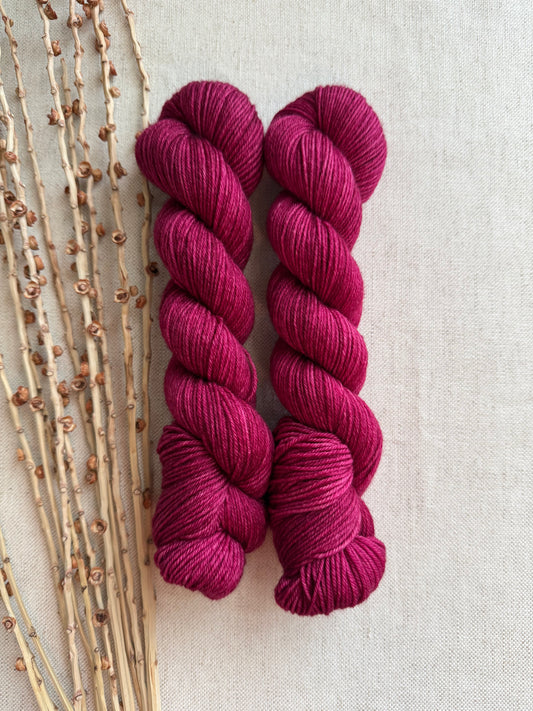 Burgundy SW Merino Nylon 50g Skein