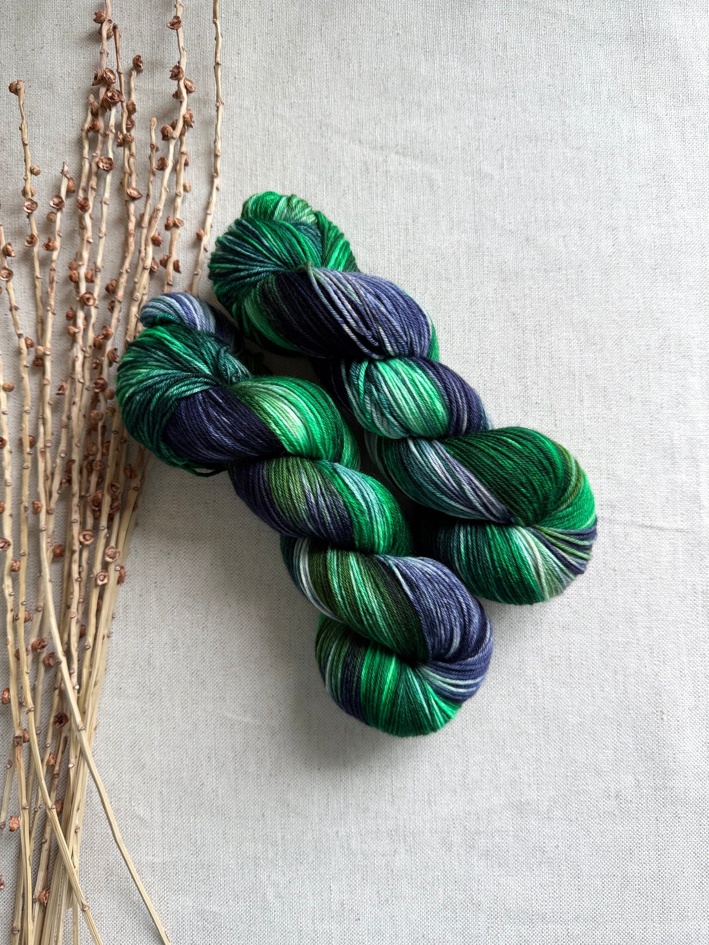 Mt. Olympus - A Washington State colorway SW Merino Nylon Yarn