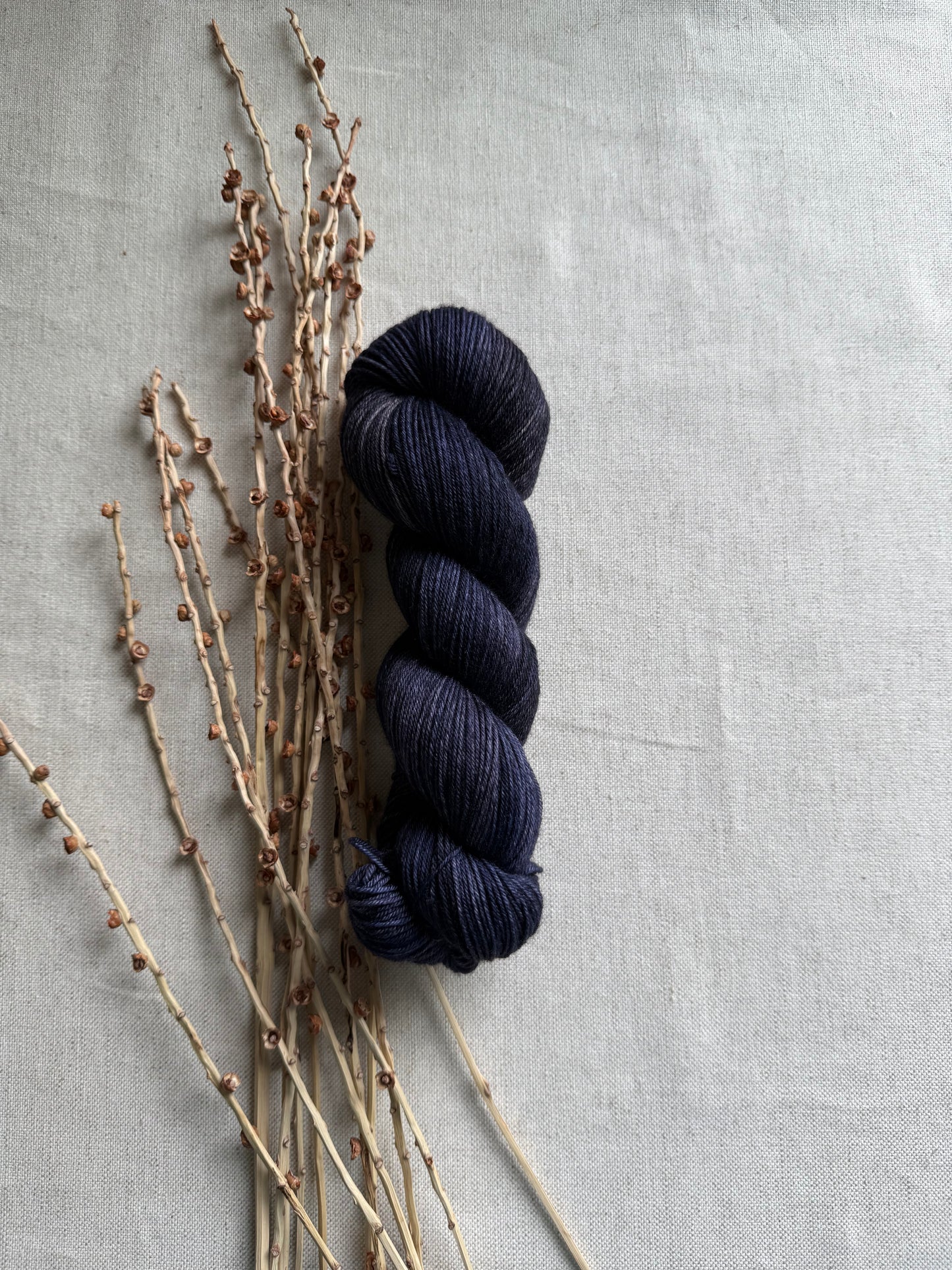 Distressed Navy 100g Skein
