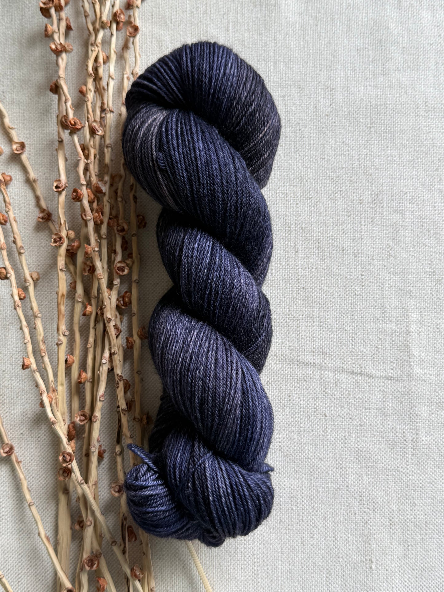 Distressed Navy 100g Skein